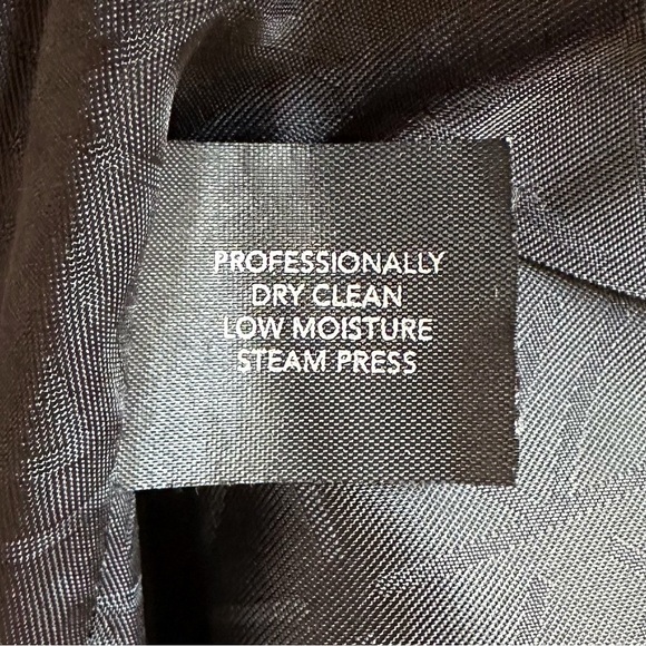 Anne Klein 100% Wool Black Single Breasted Women's Coat, Size 14 - Picture 12 of 13